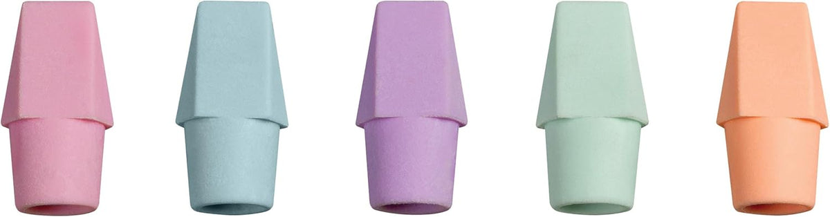 Ticonderoga Wedge Erasers, Pink, 3 Count