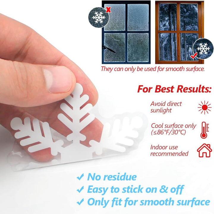 135Pcs Christmas Window