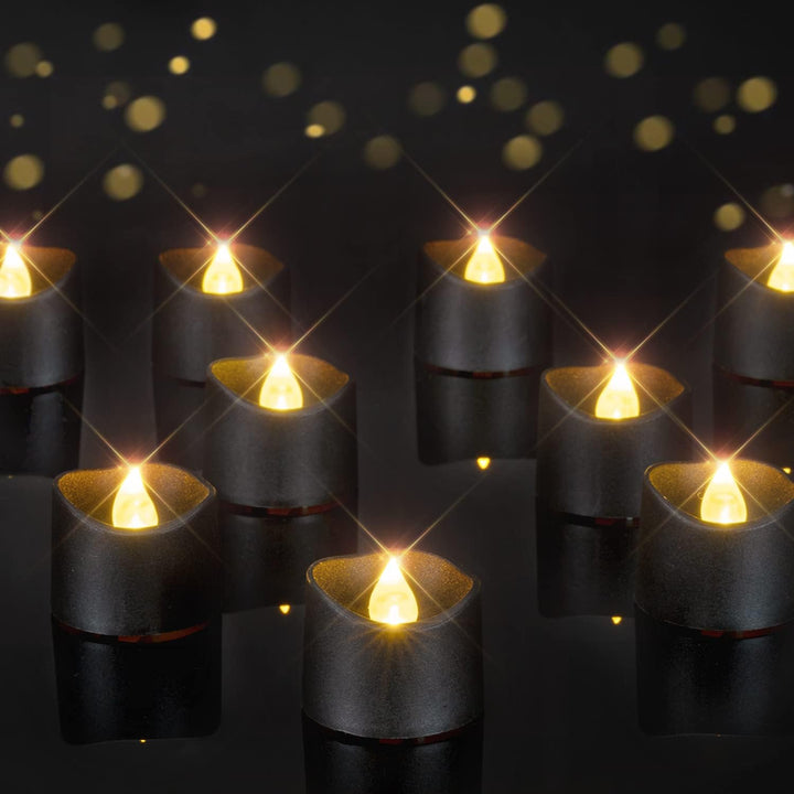 Homemory 12Pcs Flickering Flameless Candle Battery Operated