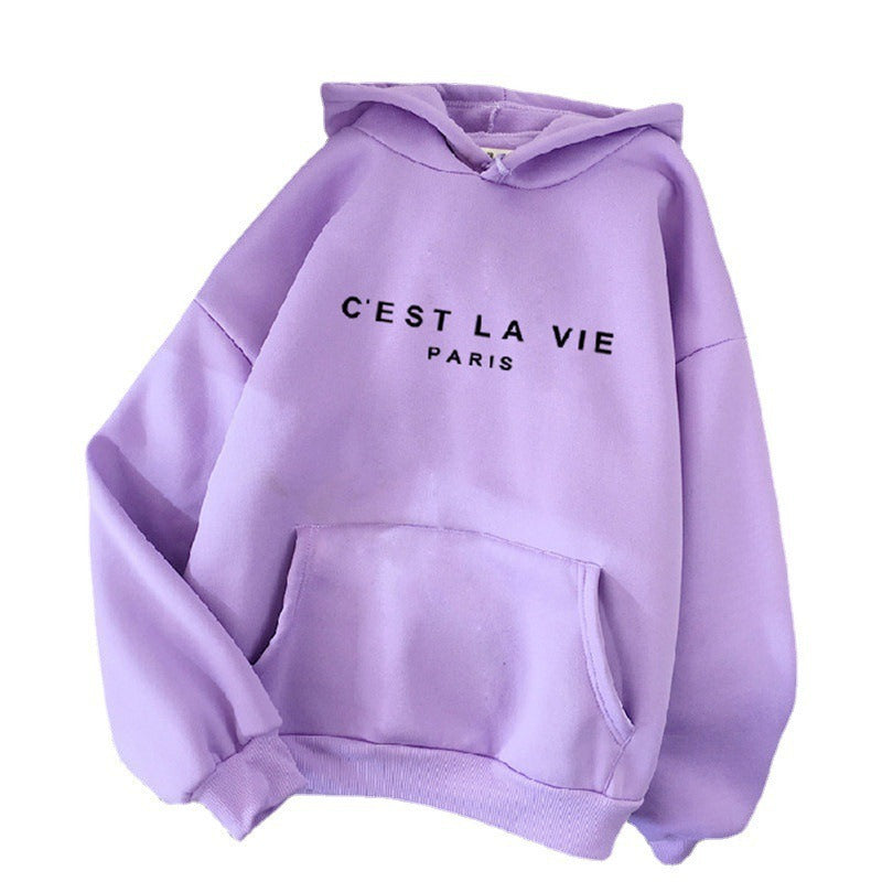 Cocoa Yacht Club C'est La Vie Paris Hooded Sweatshirt