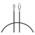 Cygnett Armoured Lightning to USB-A Braided Fast Charging Cable 1M Flexible