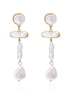 Cocoa Yacht Club Baroque Style Pearl Earrings