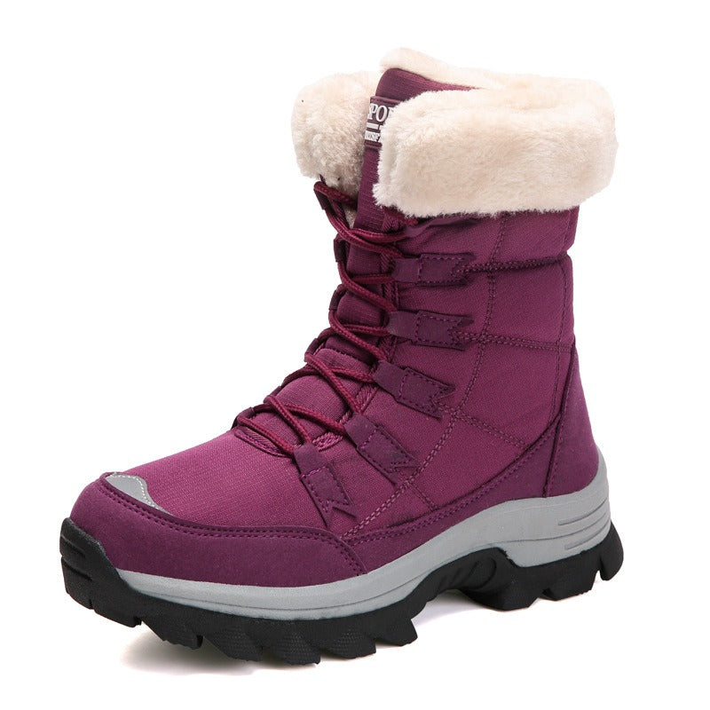 Cocoa Yacht Club Plush Warm Cotton Snow Boots