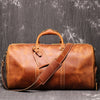 Cocoa Yacht Club Retro Leather Travel Bag