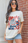 White Hey Batter Swing Game Day Graphic Tee