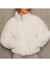 Cocoa Yacht Club Fluffy Fleece Coat