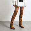 Cocoa Yacht Club Tiger Knee Boots