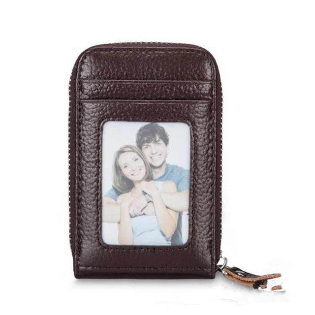 Cocoa Yacht Club  Leather RFID Blocking Card Holder