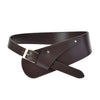 Cocoa Yacht Club Wide Leather Belt