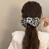 Leopard Elastic Hair Scrunchy - Cocoa Yacht Club