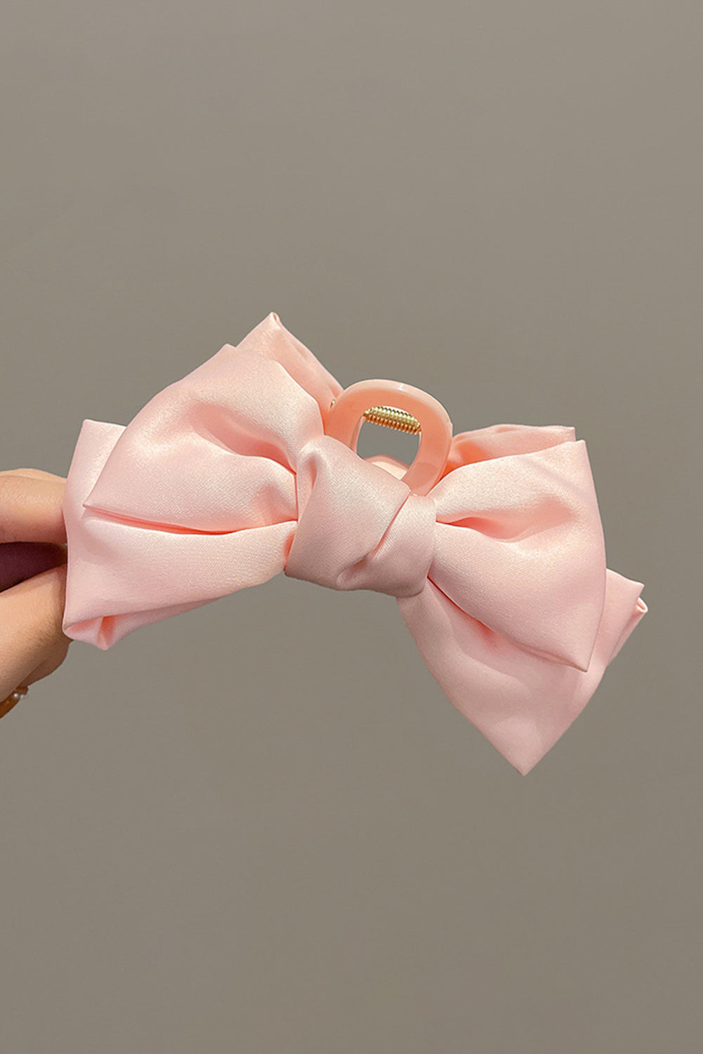 Pink Sweet Bow Knot Large Hair Clip