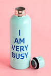 Sachet Pink Cute Graphic Stainless Steel Water Bottle