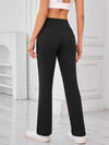 High-Waisted Pants with Pockets