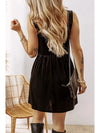 Wide Strap Mini Dress with Pockets