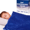7 Lbs Weighted Blanket for Kids with Removable Cover - 41" x 60"