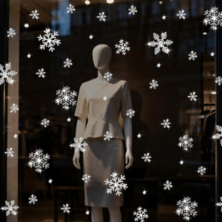 135Pcs Christmas Window