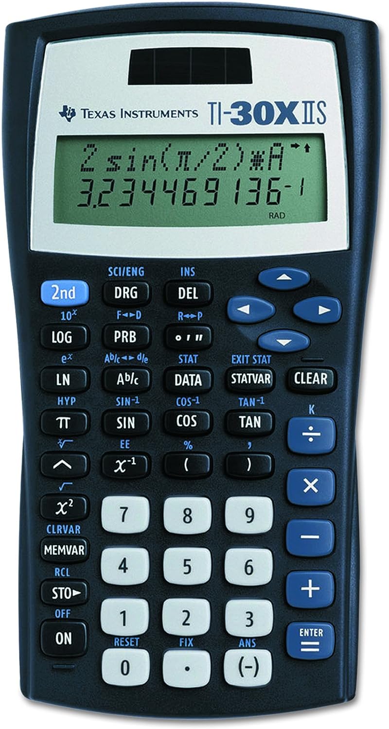 Texas Instruments TI-30XIIS Scientific Calculator