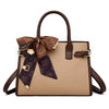 Cocoa Yacht Club Leather Embossed Snakeskin Handbag