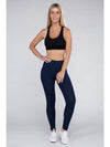 Active Leggings Featuring Concealed Pockets