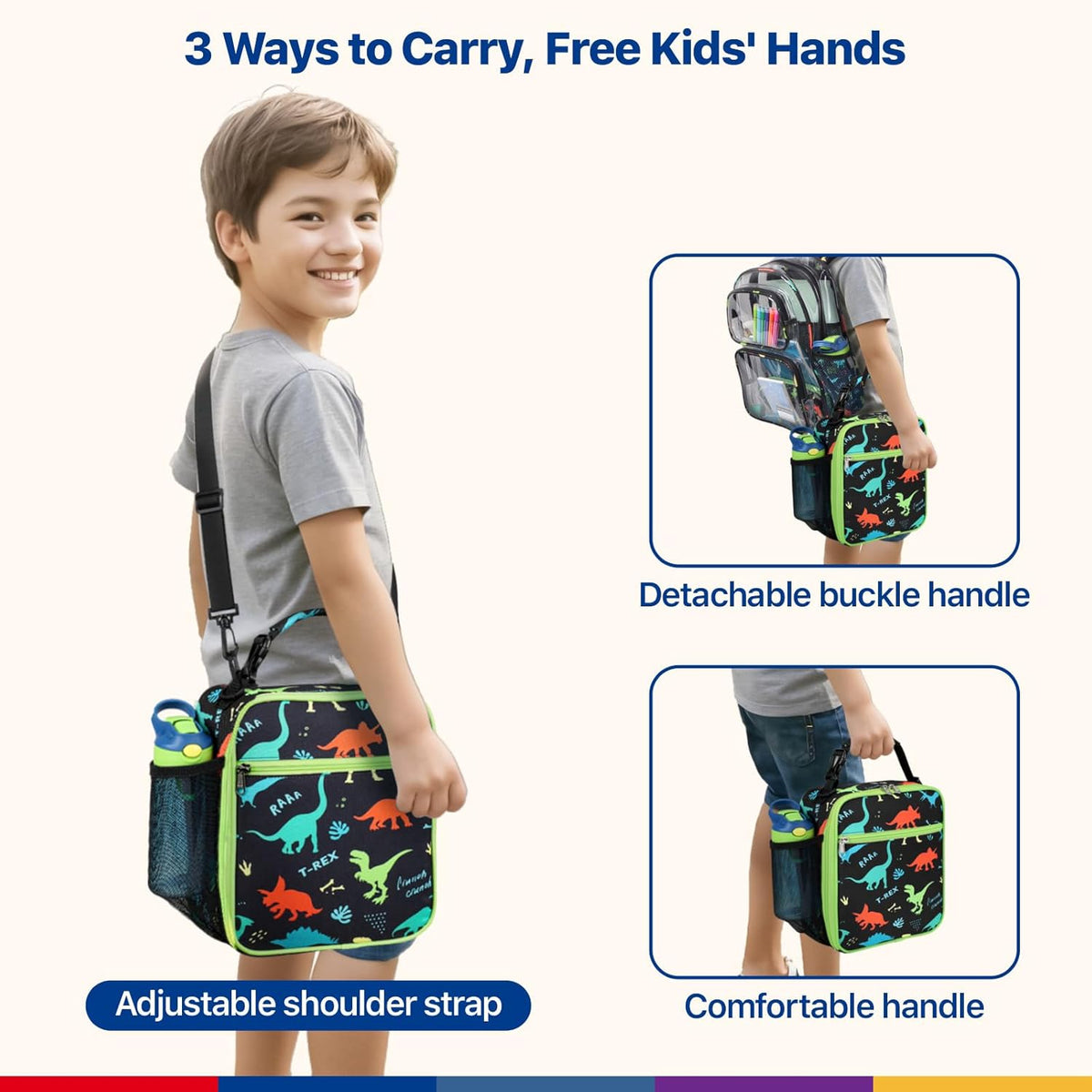 Insulated Kids Lunch Bag