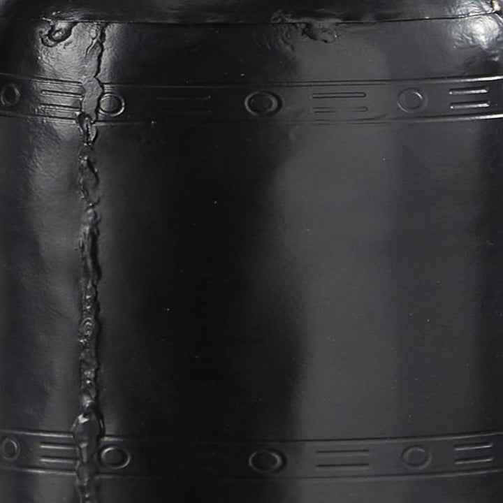 Deco 79 Gold Metal Tibetan Inspired Decorative Giant XL Cow Bells