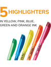 BIC Brite Liner Highlighters, 5-Count Pack