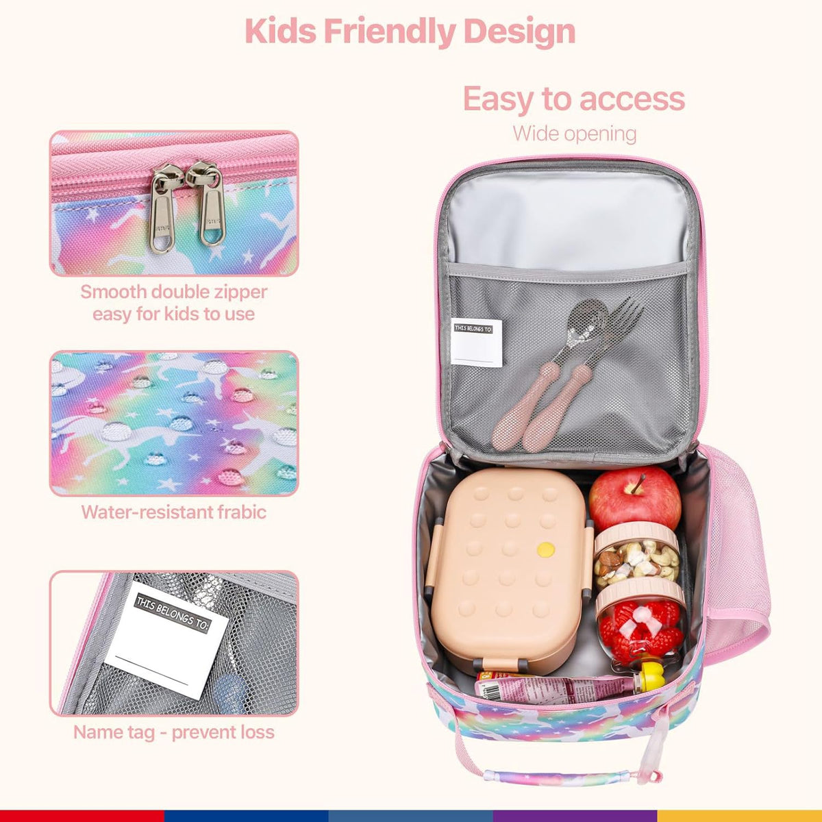 Insulated Kids Lunch Bag