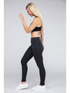 Active Leggings Featuring Concealed Pockets