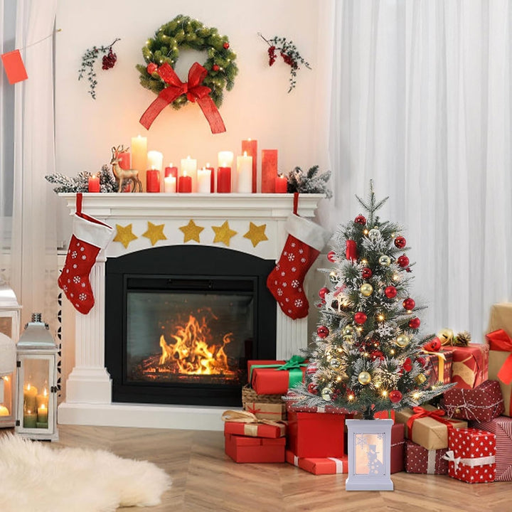 3 Ft Pre-Lit Christmas Tree