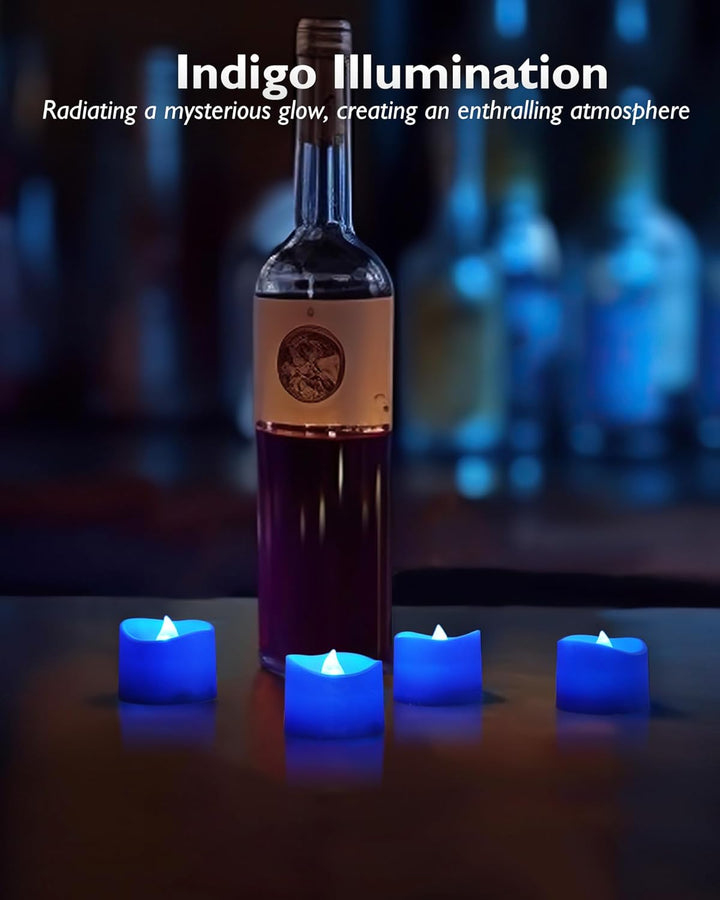 Homemory 12Pcs Flickering Flameless Candle Battery Operated