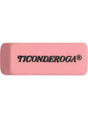 Ticonderoga Wedge Erasers, Pink, 3 Count