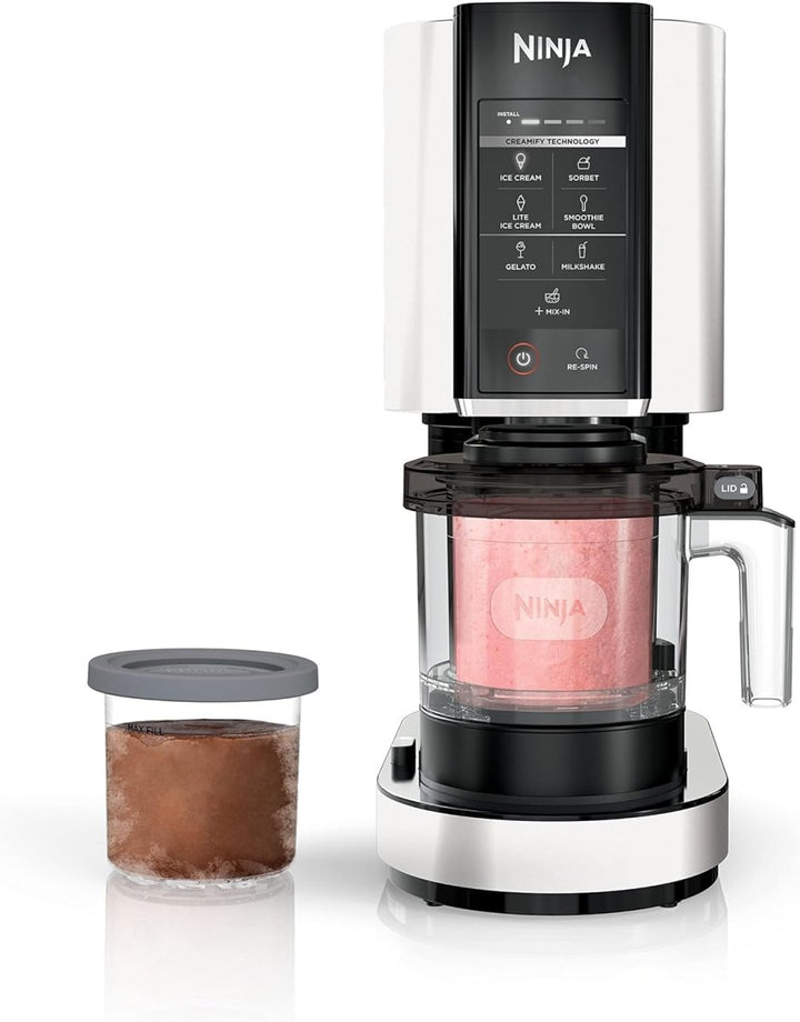 7 One-Touch Programs Ice Cream Maker, with (2) Pint Containers & Lids - Cocoa Yacht Club