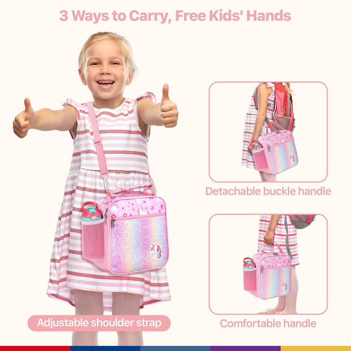 Insulated Kids Lunch Bag