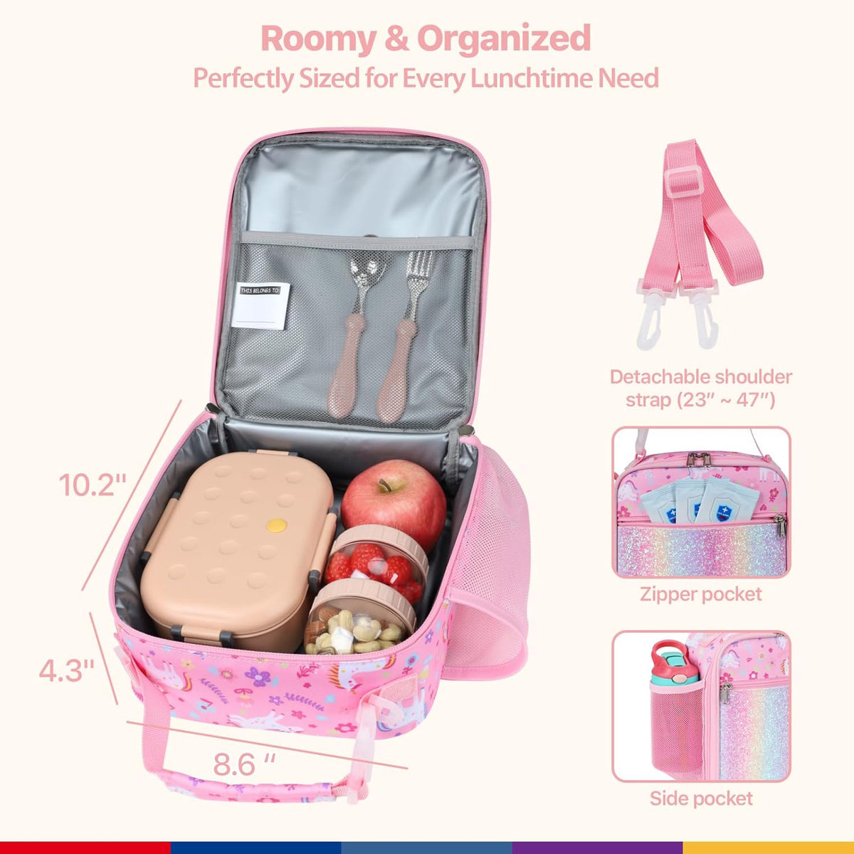 Insulated Kids Lunch Bag