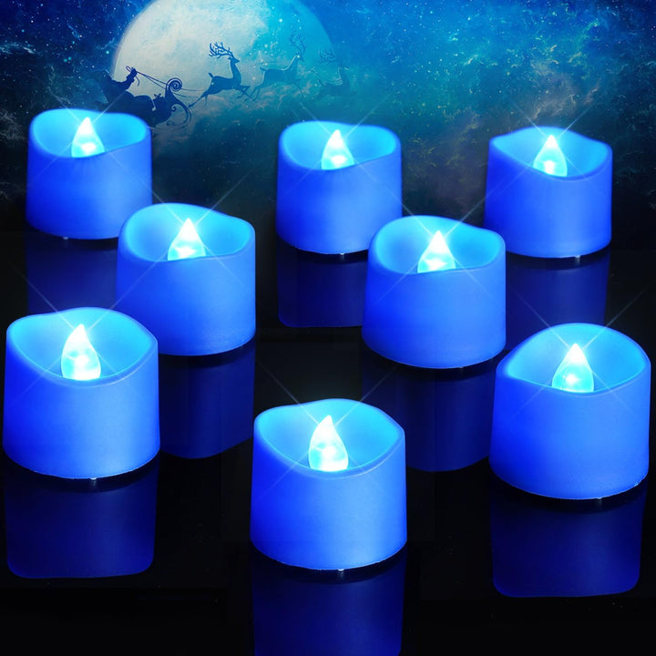 Homemory 12Pcs Flickering Flameless Candle Battery Operated