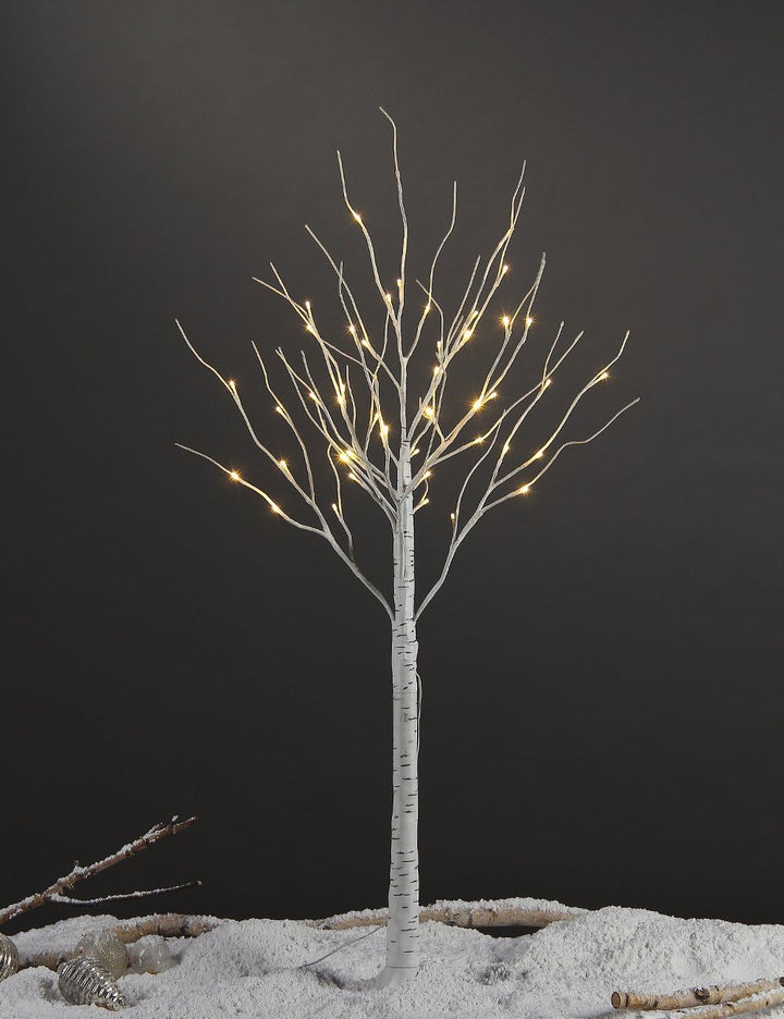 LED Birch Tree Light Set