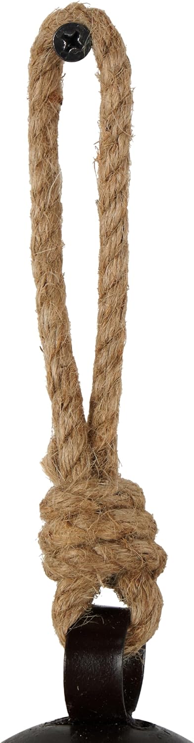 Deco 79 Gold Metal Tibetan Inspired Decorative Giant XL Cow Bells