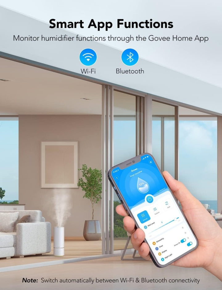 6L Smart WiFi Humidifiers, Works with Alexa - Cocoa Yacht Club