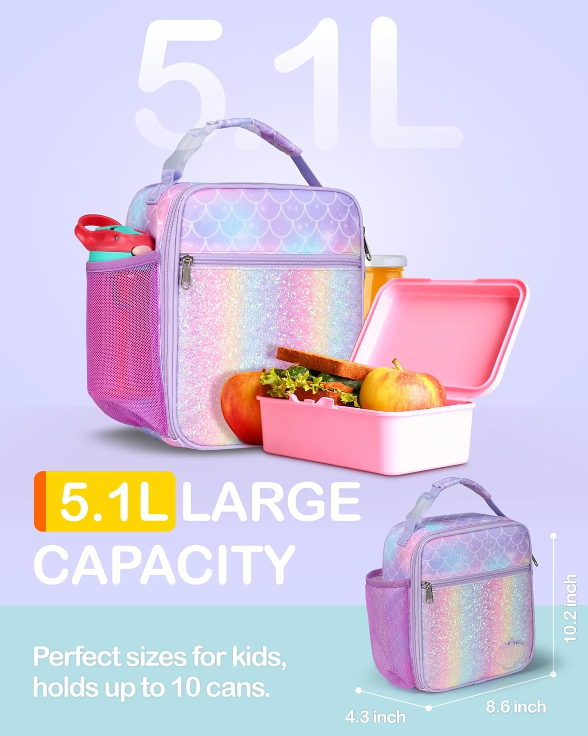 Insulated Kids Lunch Bag