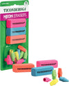 School Eraser Combination Set, 15 Eraser Multi-Pack