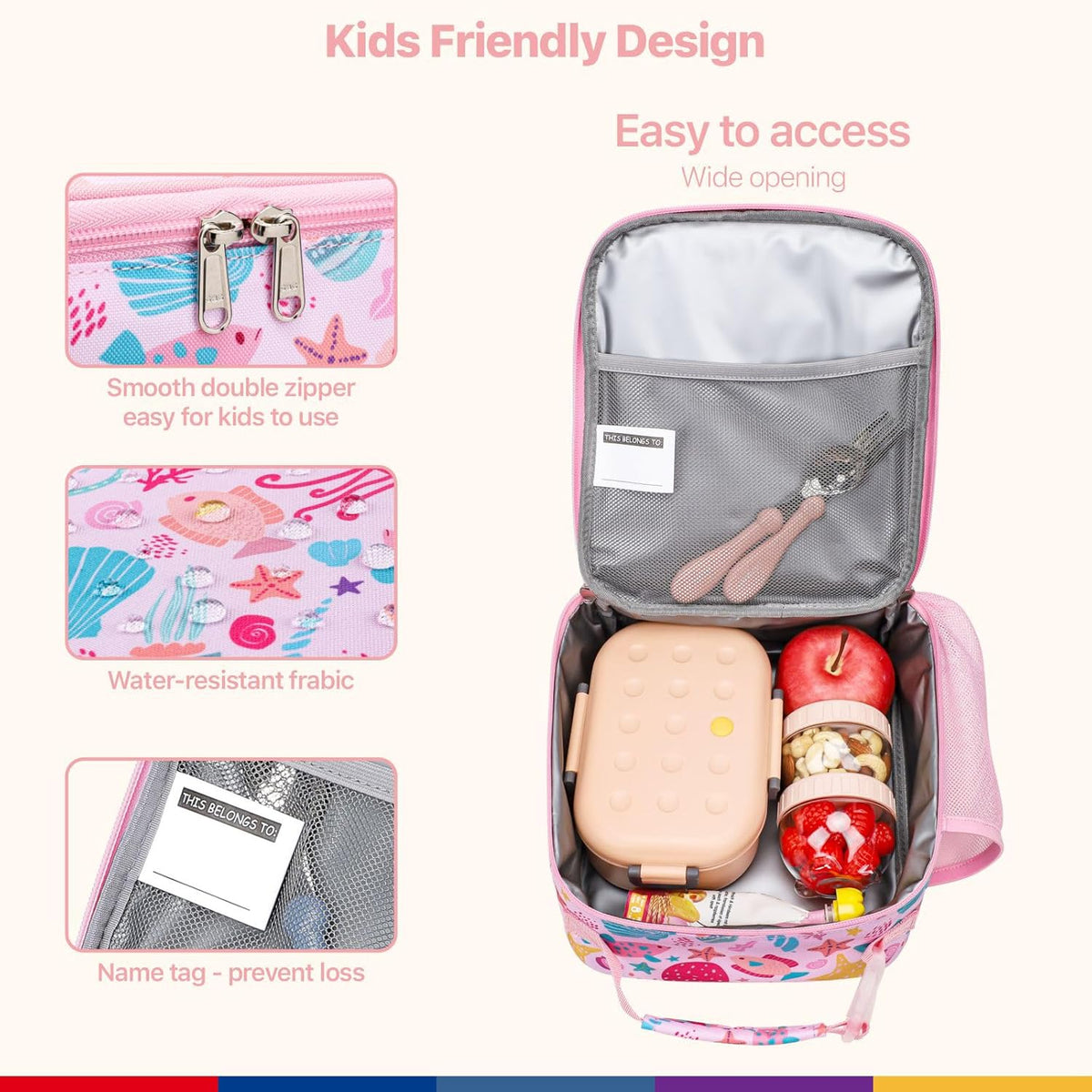 Insulated Kids Lunch Bag