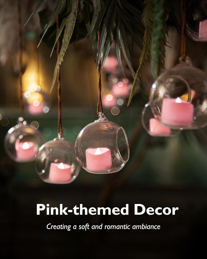 Homemory 12Pcs Flickering Flameless Candle Battery Operated