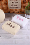 White Natural Loofah Bath Sponge