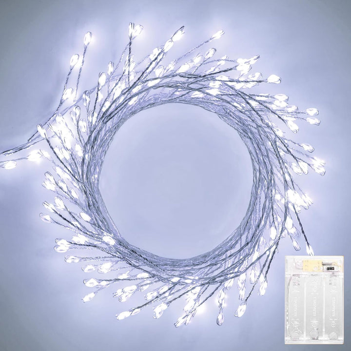Fairy Lights Battery Operated, 10Ft 120 LEDs