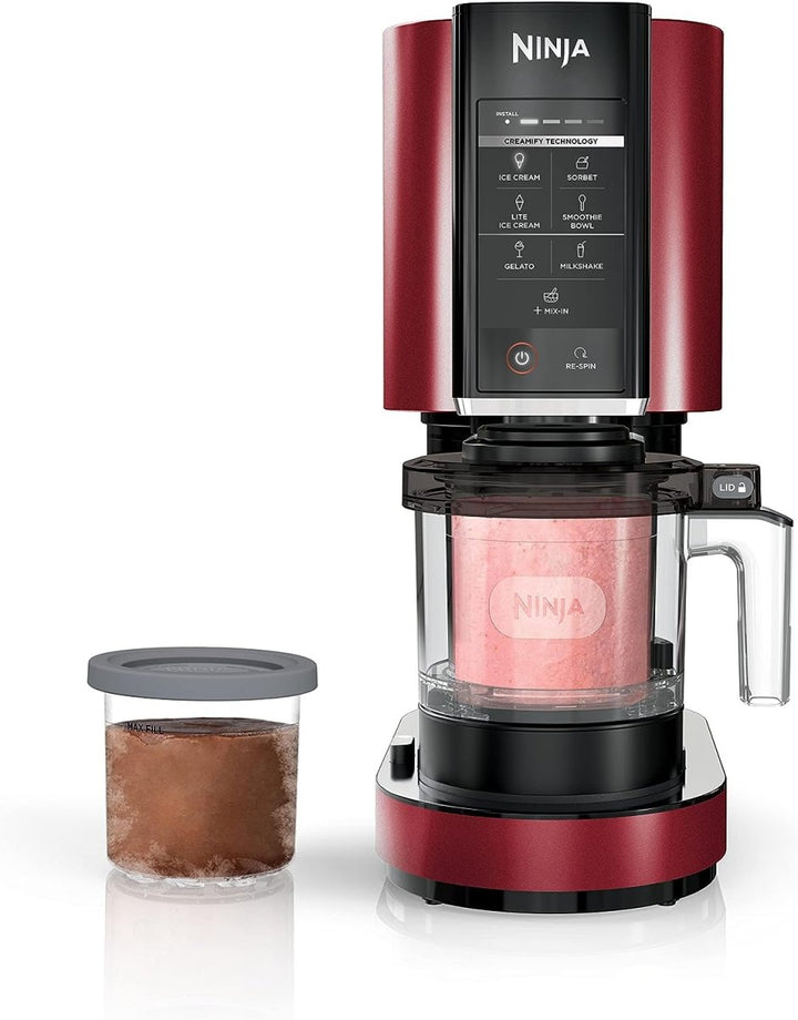 7 One-Touch Programs Ice Cream Maker, with (2) Pint Containers & Lids - Cocoa Yacht Club
