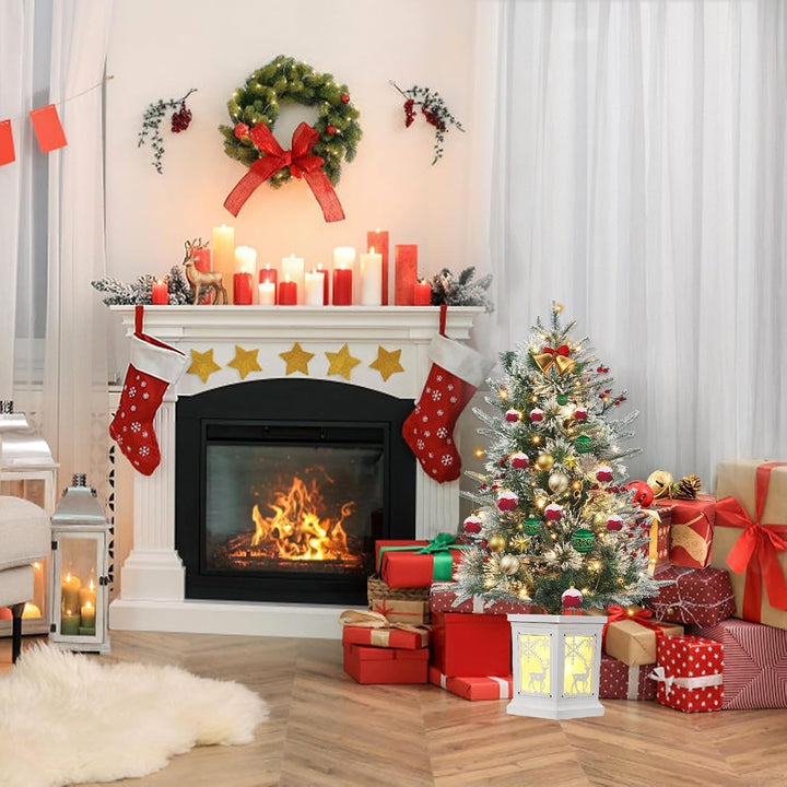 3 Ft Pre-Lit Christmas Tree