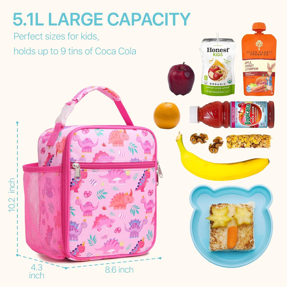 Insulated Kids Lunch Bag