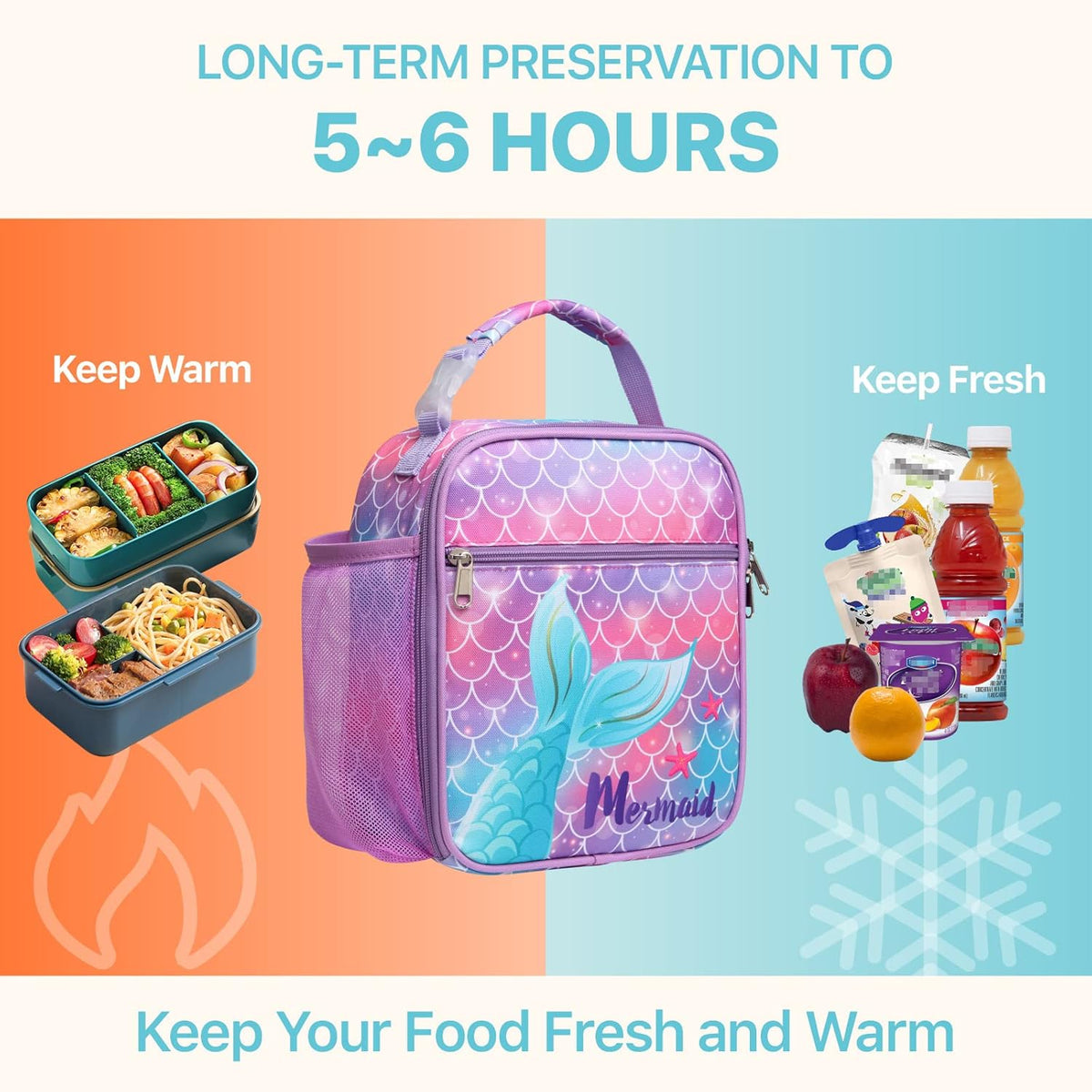 Insulated Kids Lunch Bag