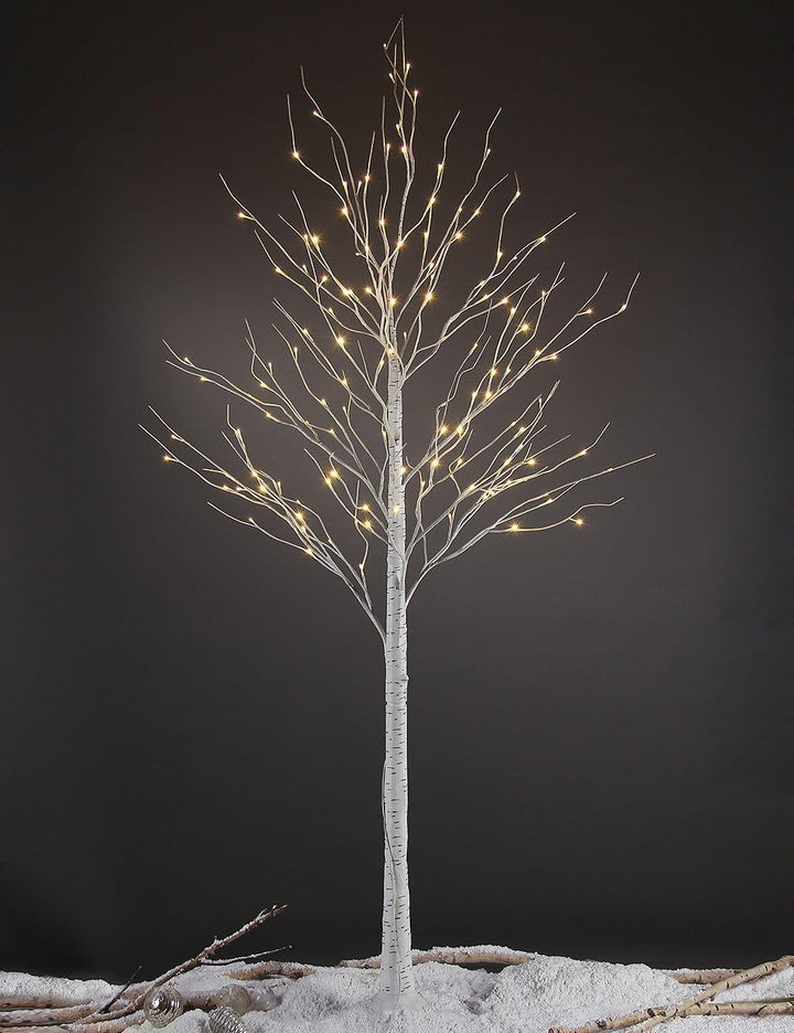 LED Birch Tree Light Set
