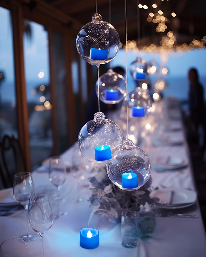 Homemory 12Pcs Flickering Flameless Candle Battery Operated